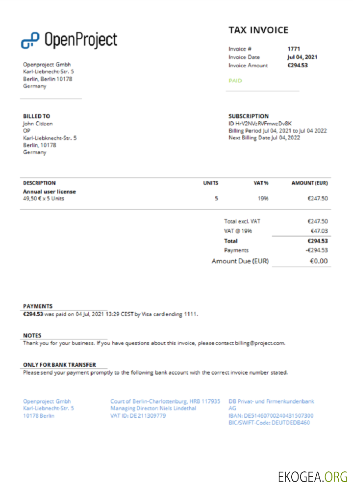 Allemagne OpenProject, leader des logiciels de gestion de projet open source, facture
